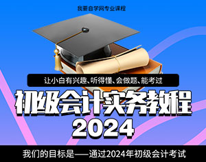 初級會計實務教程2024