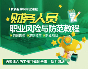 財務(wù)人員職業(yè)風險與防范課程
