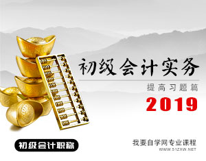 2019初級會計實務(wù)--提高習題篇